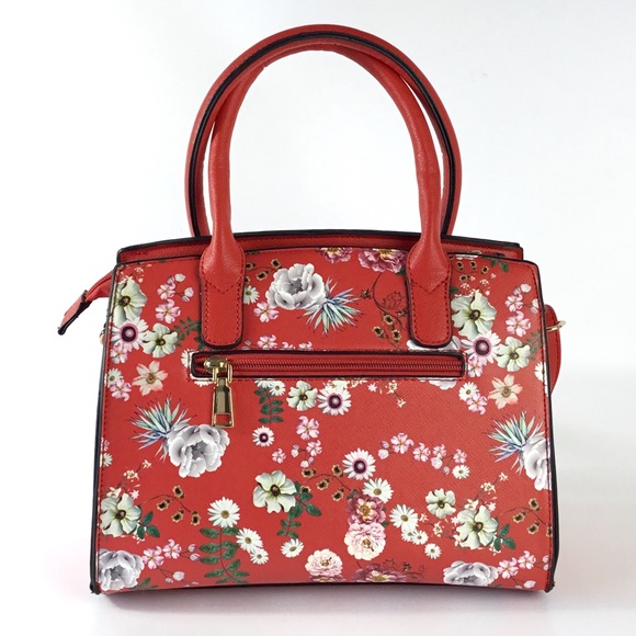 Red Floral Bag *Very Cute* - Picture 3 of 3